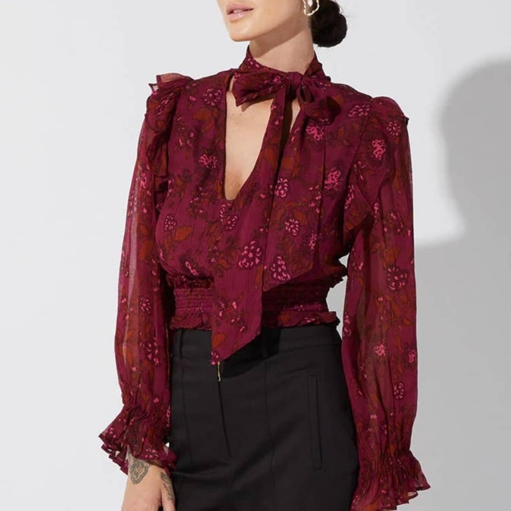 NWT CLEOBELLA OLIVIA BLOUSE